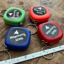 106 Sticcars meetlint 1 meter sleutelhanger 106 Sticcars meetlint 1 meter sleutelhanger