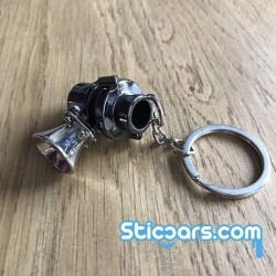 115 blow-off valve sleutelhanger metaal 115 blow-off valve sleutelhanger metaal